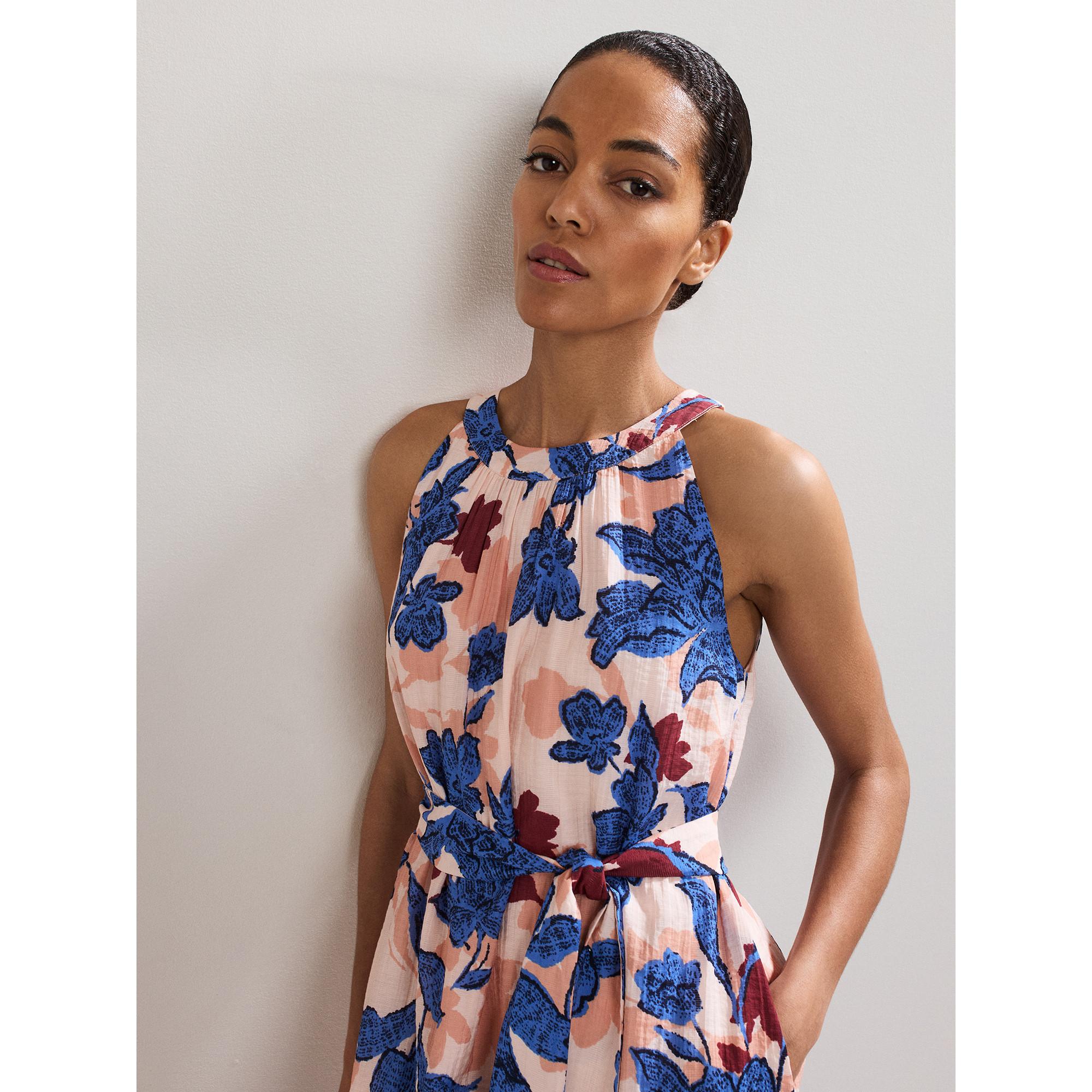 Phase Eight Ärmelloses Florales Maxikleid