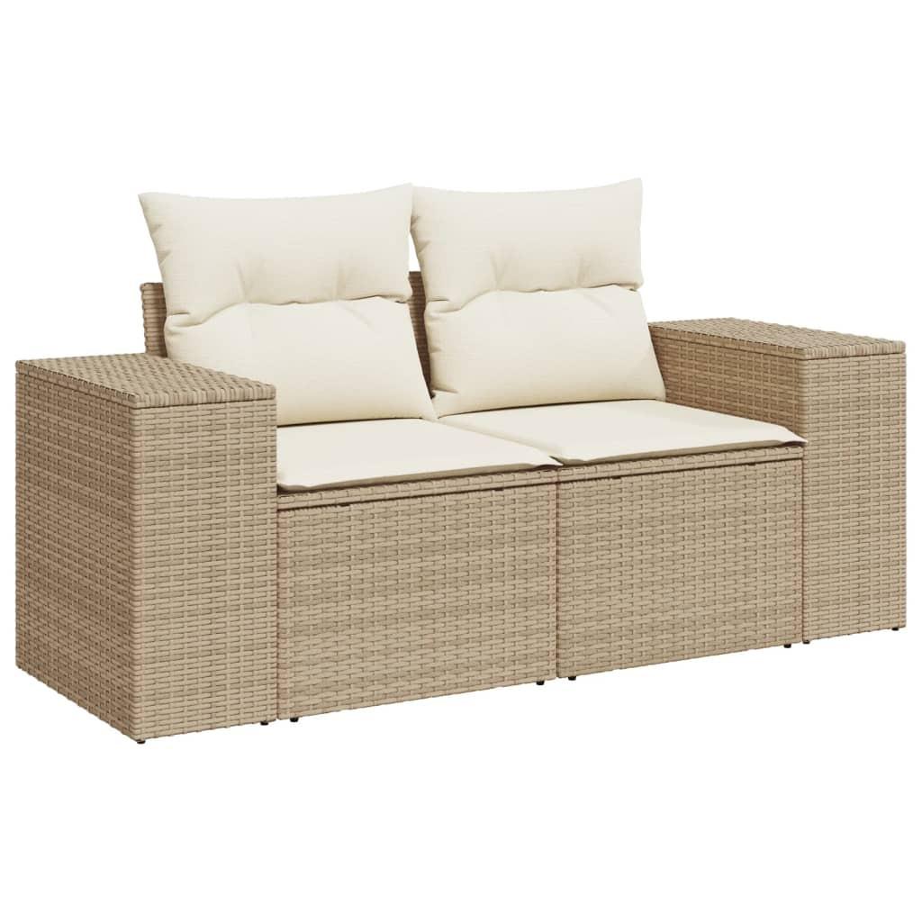 VidaXL Garten sofagarnitur poly-rattan