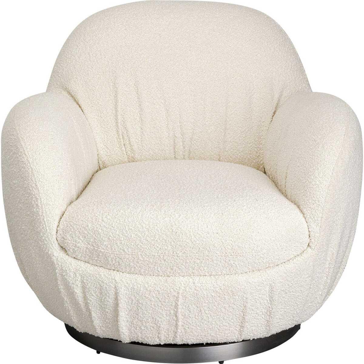 KARE Design Drehsessel Nube boucle