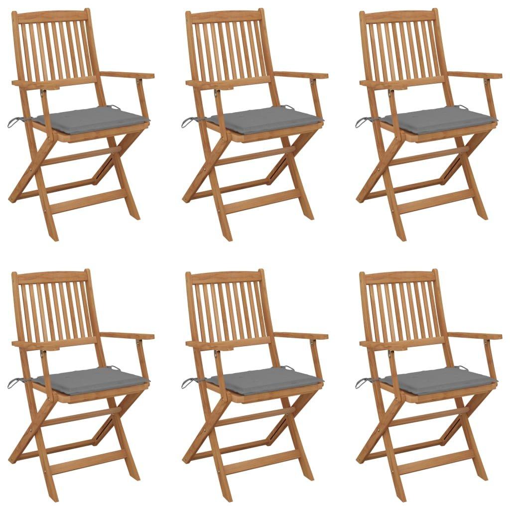 VidaXL Gartenstuhl holz