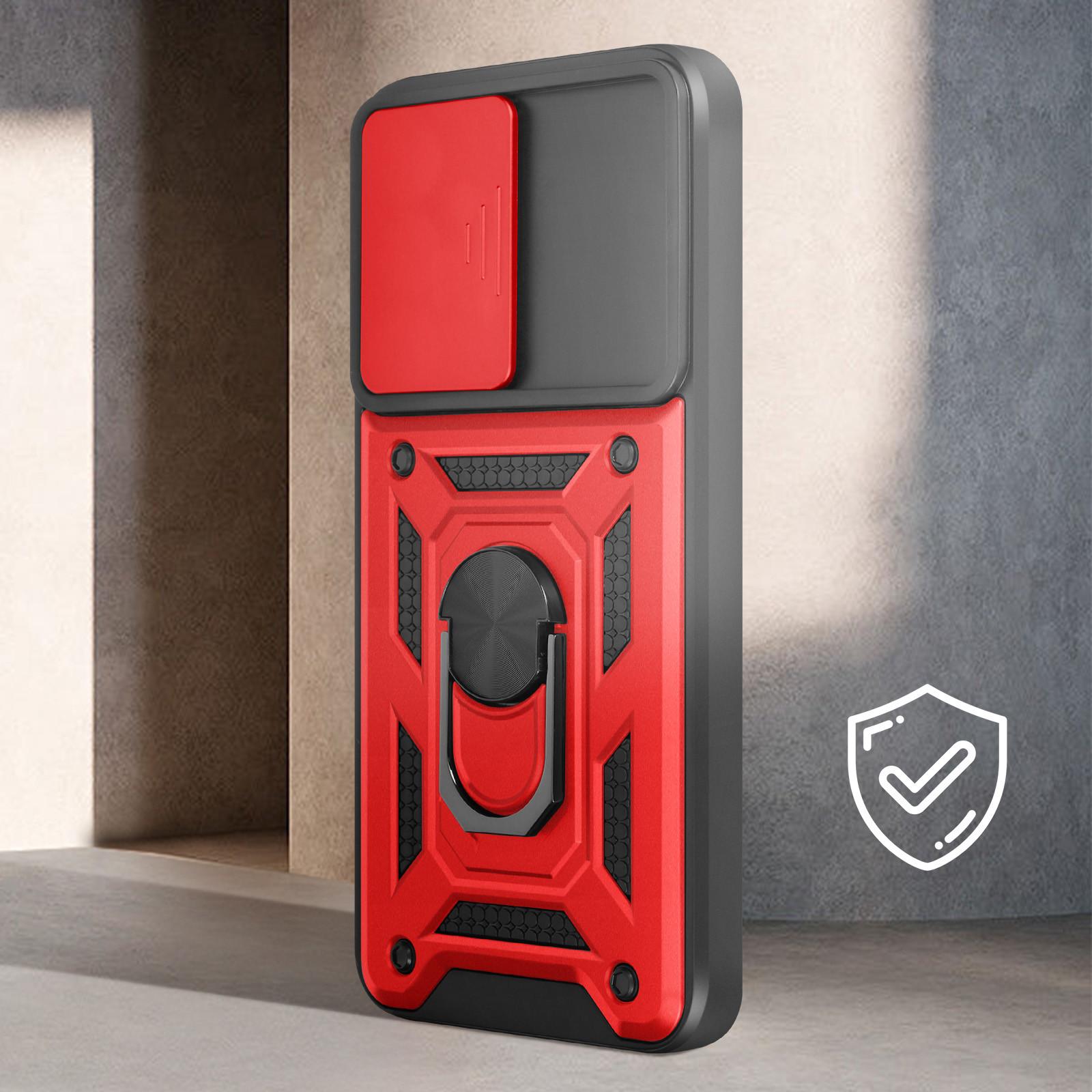 Avizar Ringhülle Samsung Galaxy A35 5G Rot