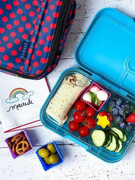 Yumbox Yumbox mehrfarbige Mini-Silikon-Bento-Würfel, 8er-Set