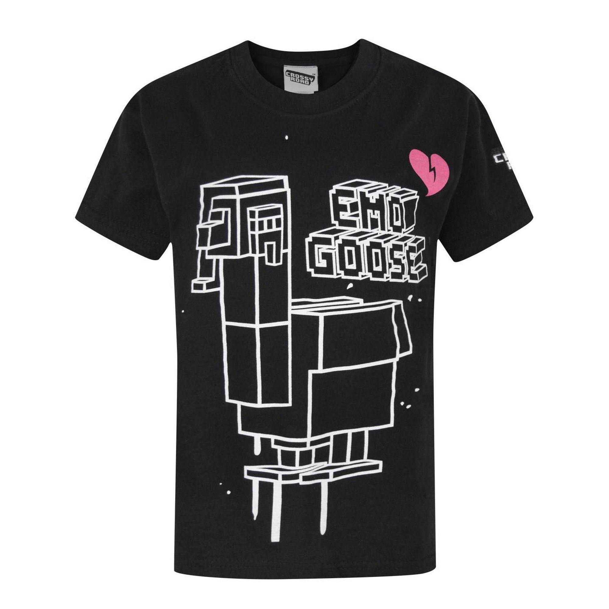 Vanilla Underground Crossy Road Official Emo Goose Kurzarm TShirt