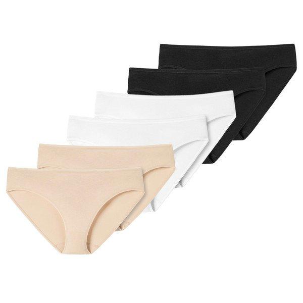 Schiesser 6er Pack 95/5 Organic Cotton - Tai-Slip