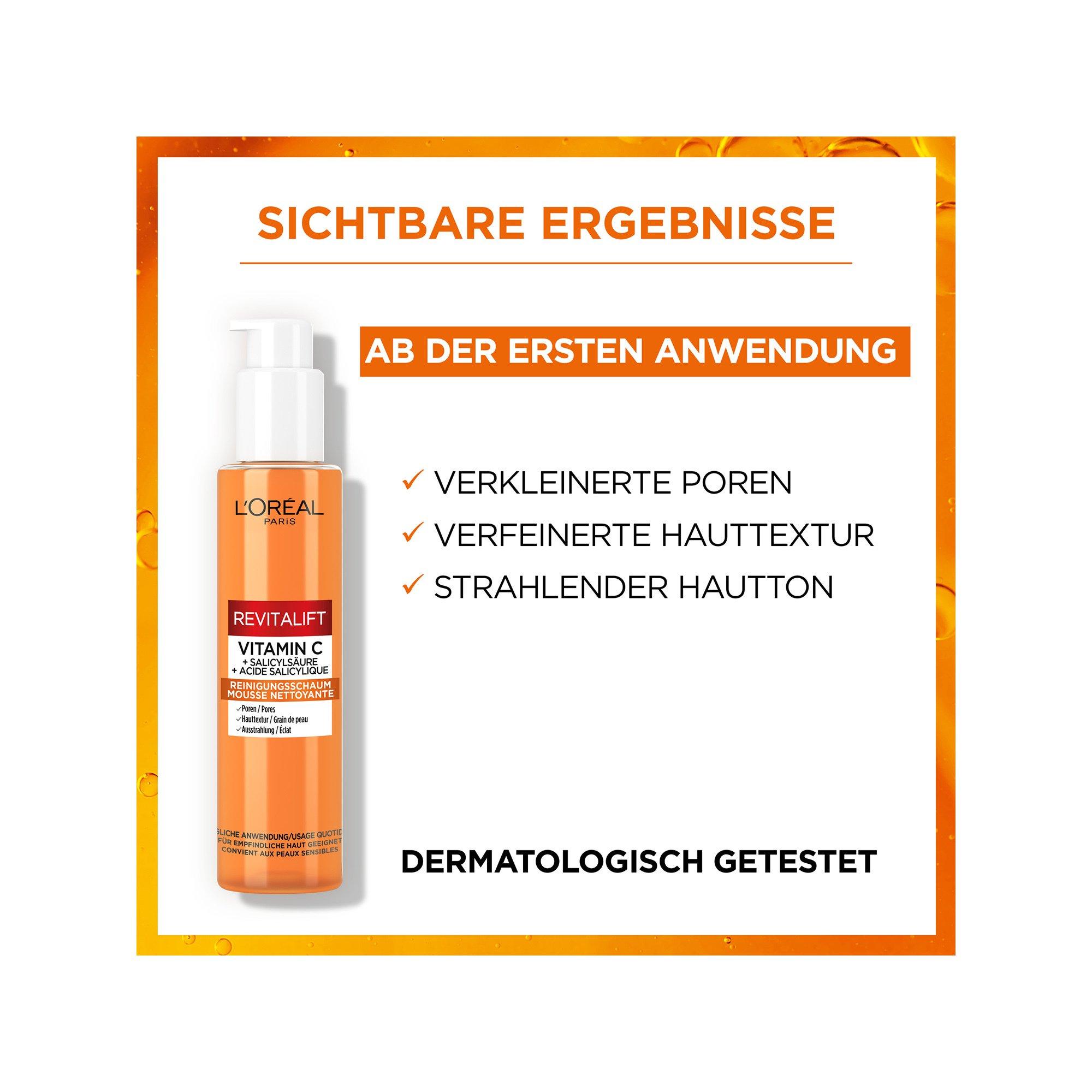 L'Oréal Paris Revitalift Clinical Vitamin C Reinigungsschaum