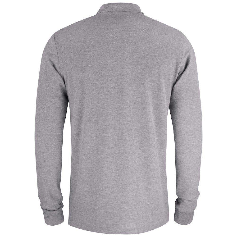 Clique Basic Langärmliges Poloshirt