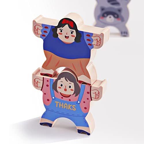 Activity-board Balance Blocks Kids Stacking High Building Blocks Toy Parent Kids Interactive Learning Toy