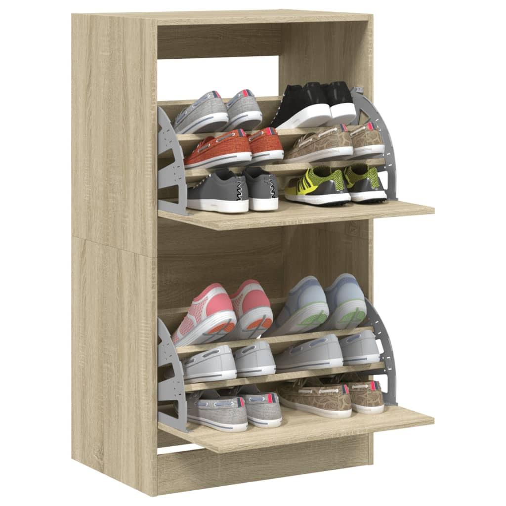 VidaXL Schuhschrank holzwerkstoff