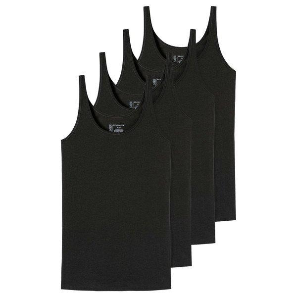 Schiesser 4er Pack 95/5 Organic Cotton - Träger-Top