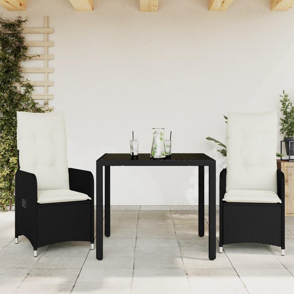 VidaXL Bistro set poly-rattan