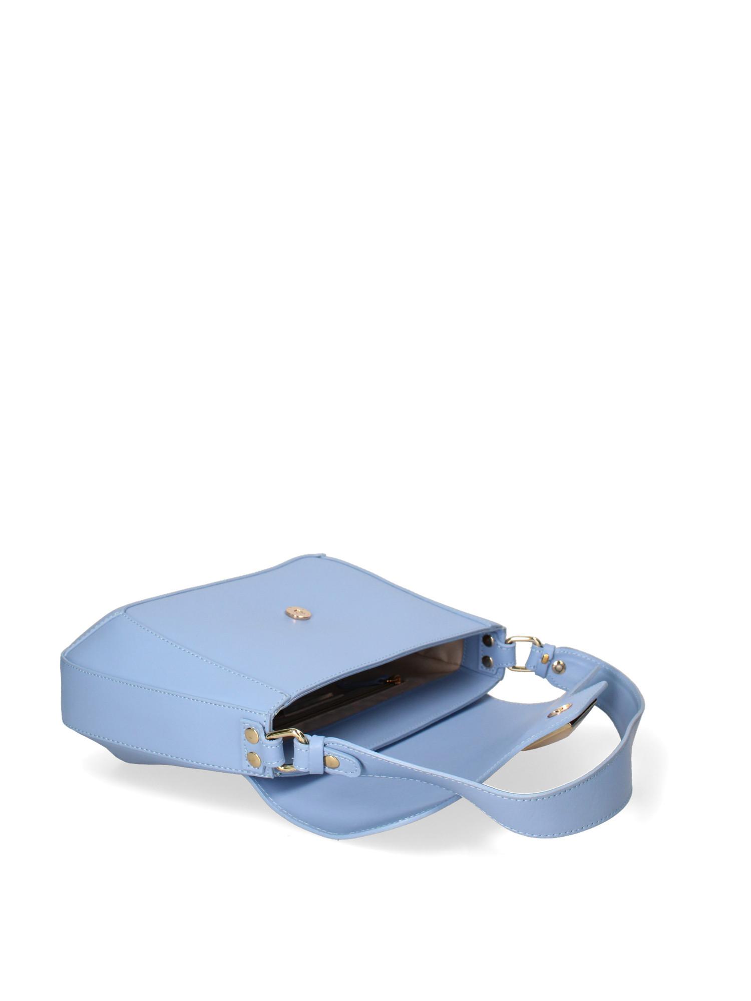 Gave Lux Umhängetasche Women's single-compartment shoulderbag in wrinkled leather, with removable shoulder strap.Italian handmade product.Made in Italy