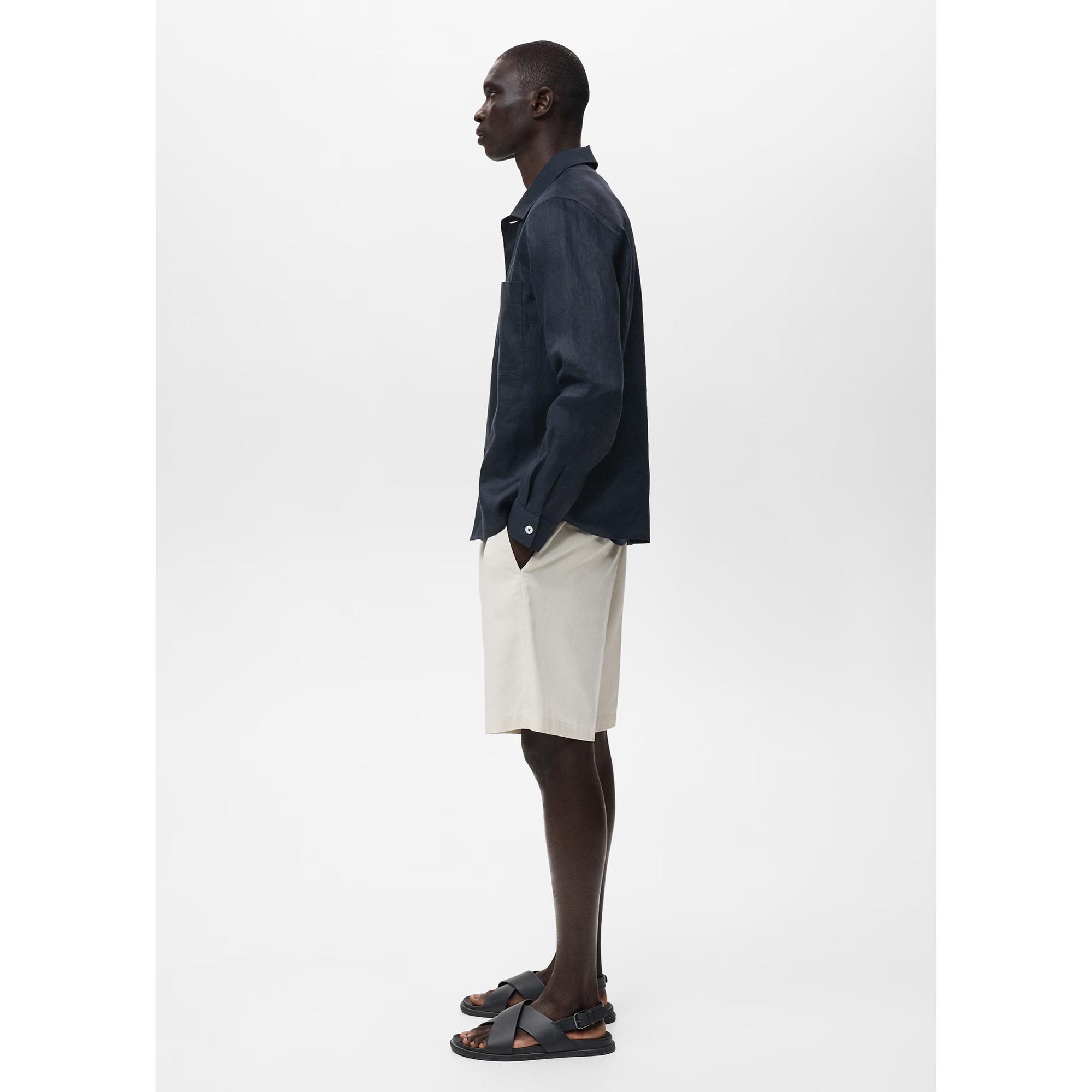 Mango Man Overshirt mit Brusttaschen