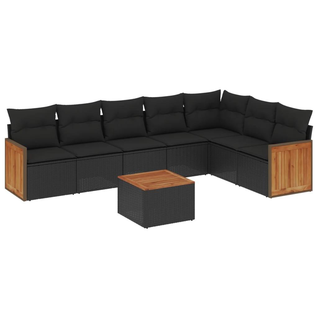 VidaXL Garten sofagarnitur poly-rattan