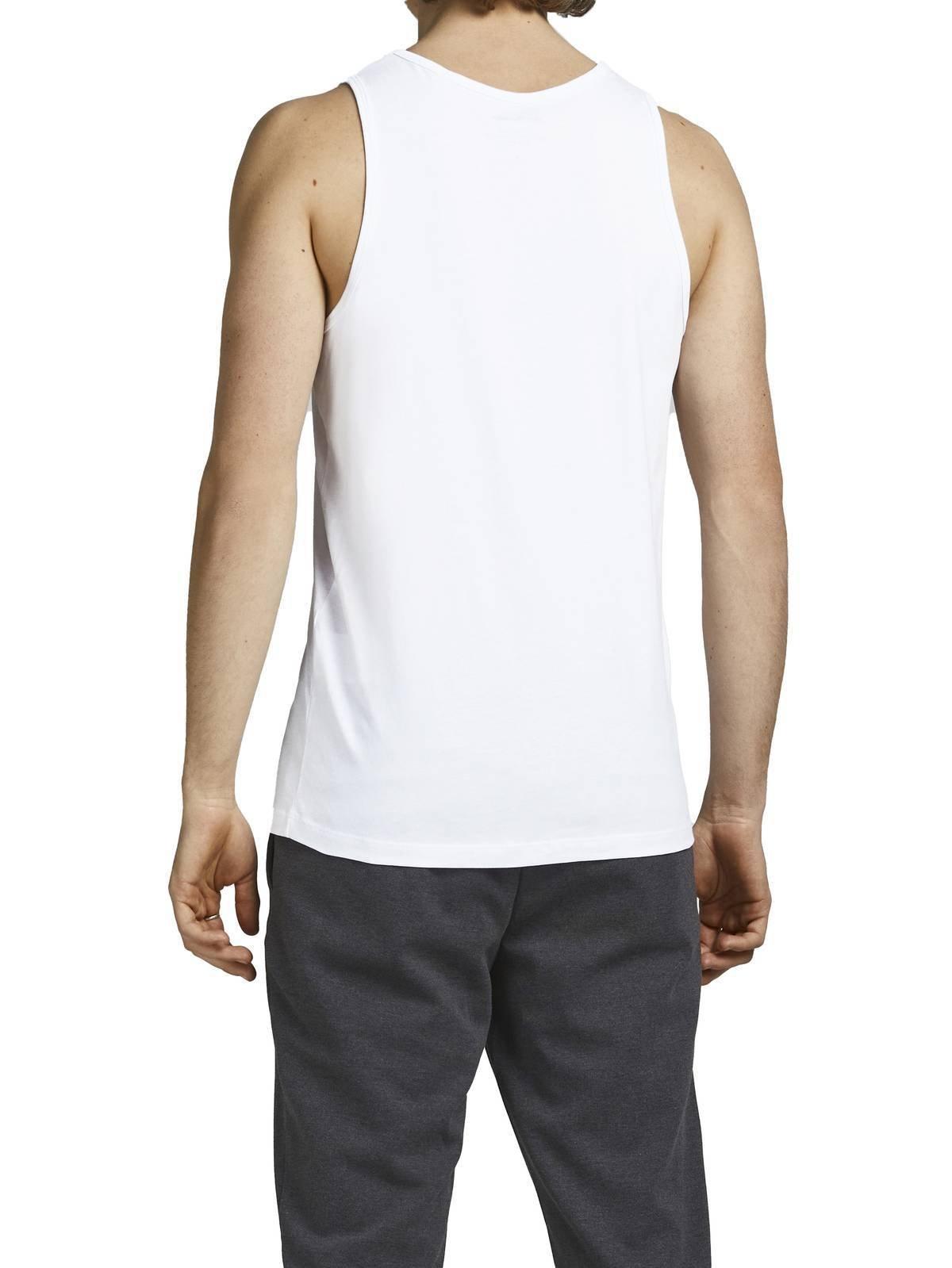 JACK & JONES Unterhemd 2er Pack Bequem sitzend-JACBASIC TANKTOP 2PK