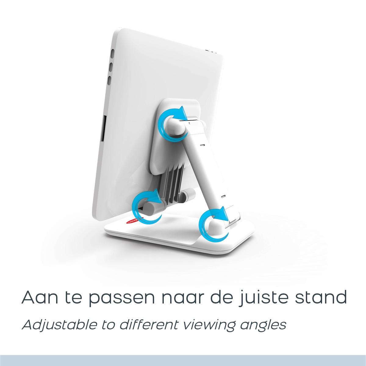 Orange Donkey Orange Donkey – Telefon- und Tablet-Ständer – Weiß