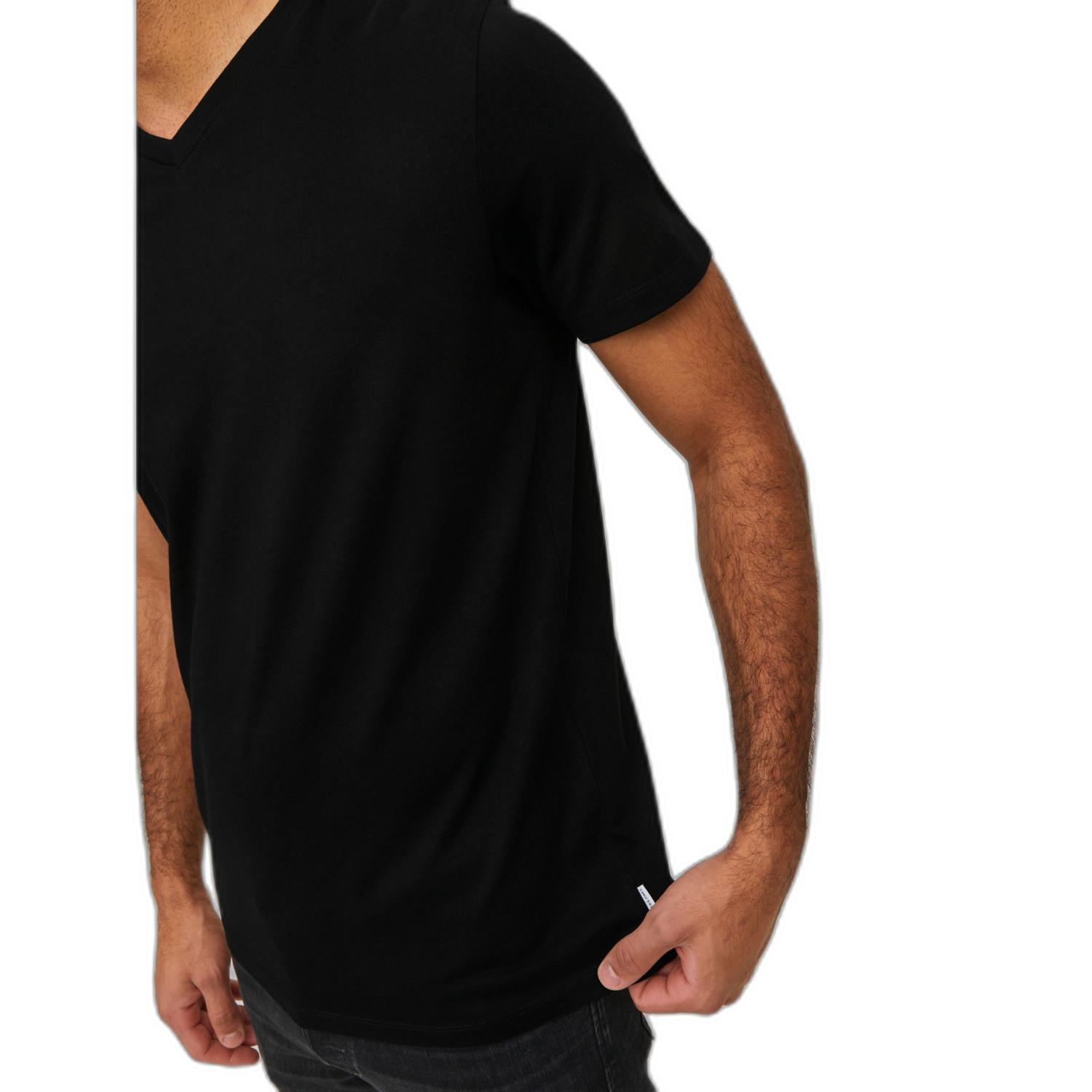 JACK & JONES Organic Basic V-Ausschnitt T-Shirt Slim Fit