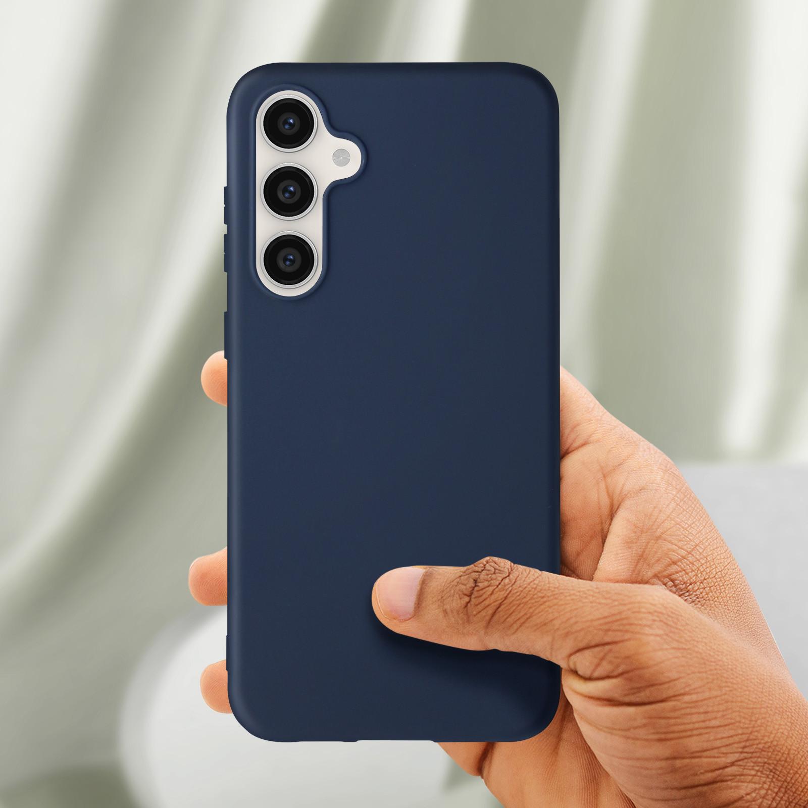 Avizar Weiche Hülle Samsung S23 FE Dunkelblau