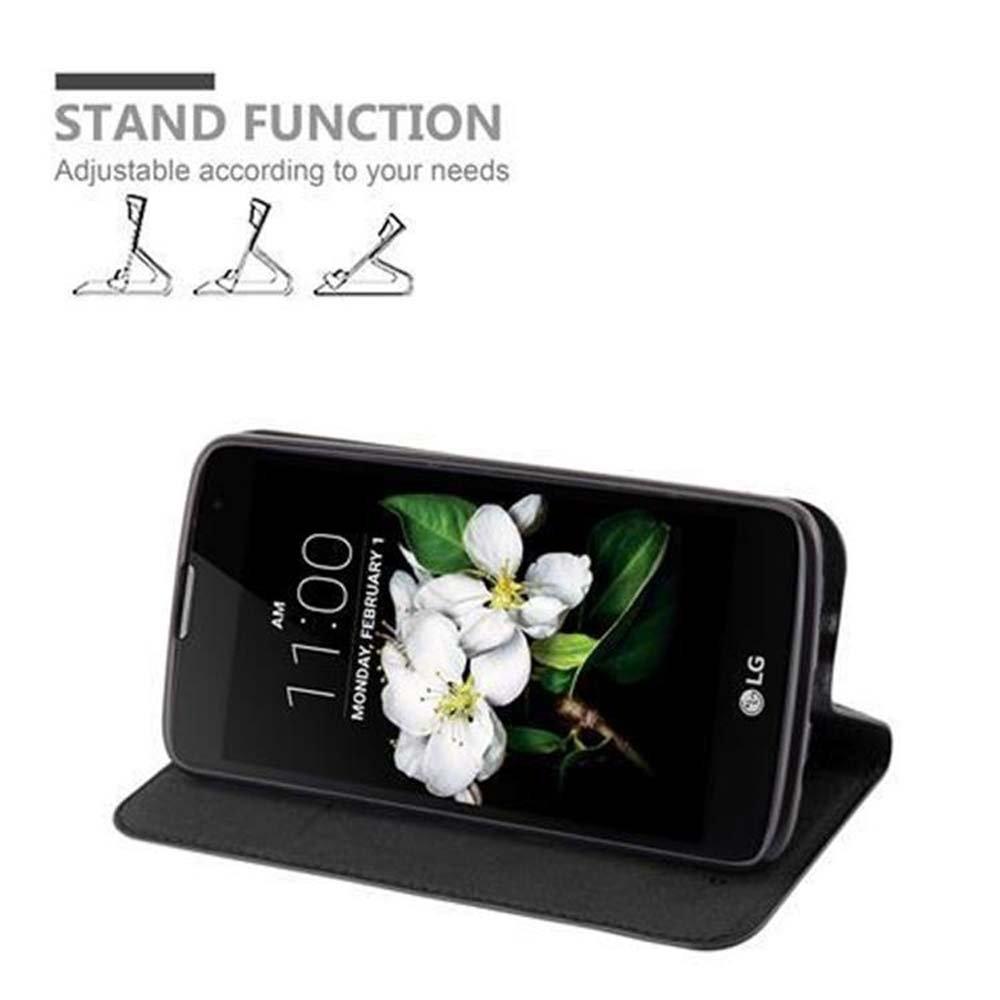 Cadorabo Hülle für LG K7 2017 Magnetverschluss, Kartenfach