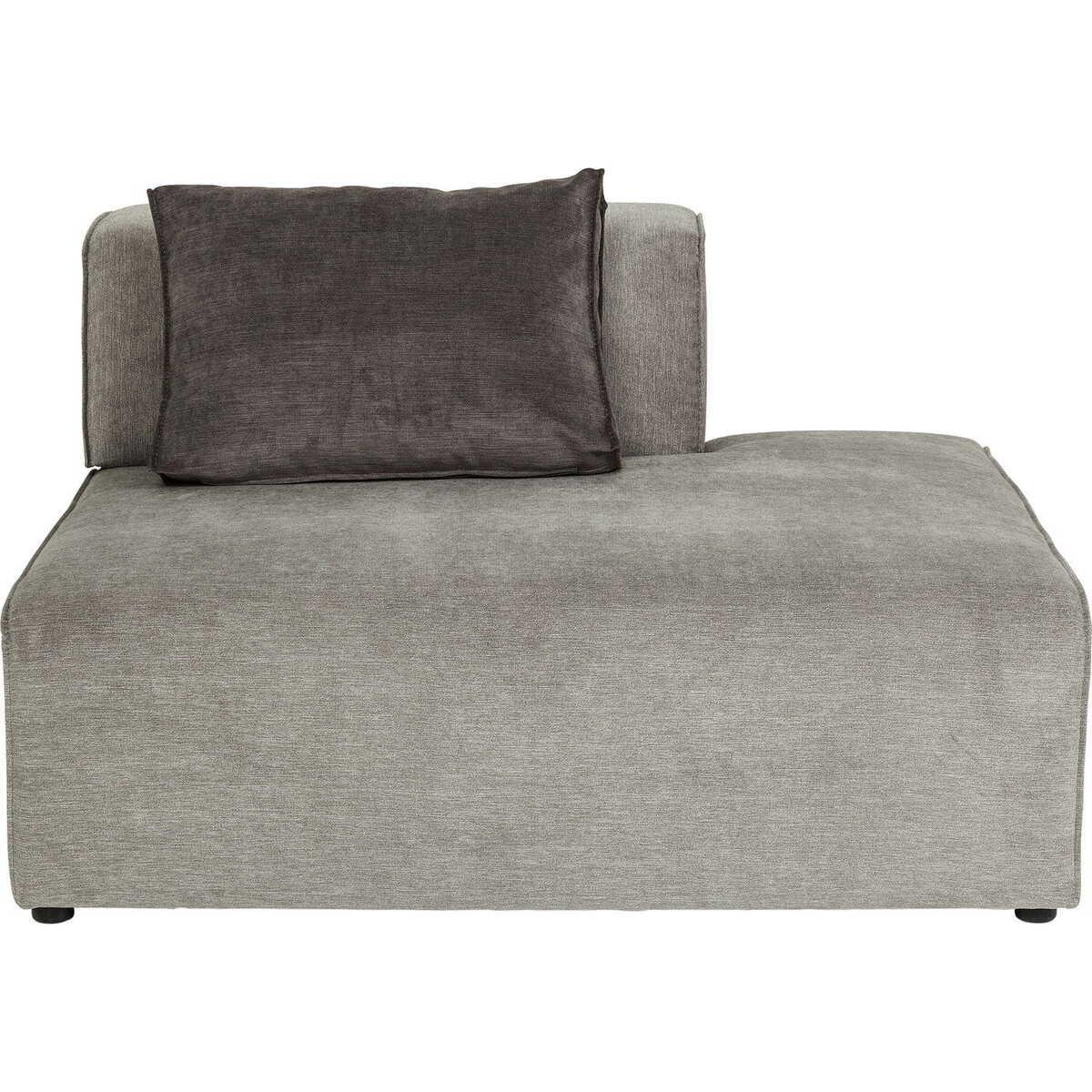 KARE Design Infinity Ottomane Semi Elements Grau Rechts