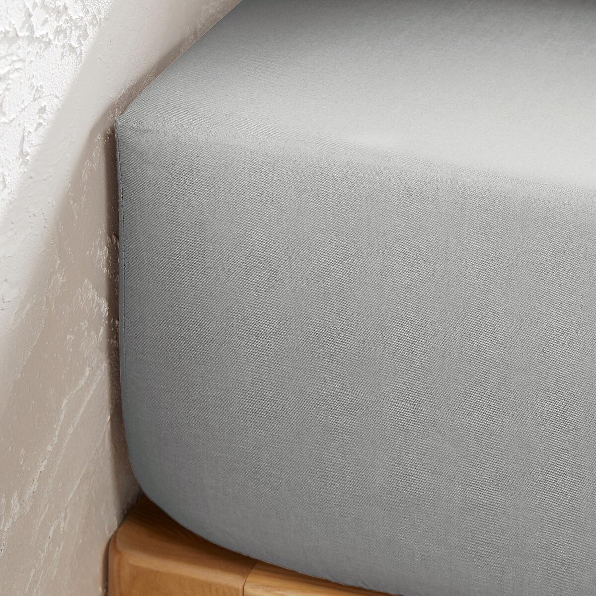 La Redoute Intérieurs Fixleintuch Scenario aus einfarbiger Polybaumwolle