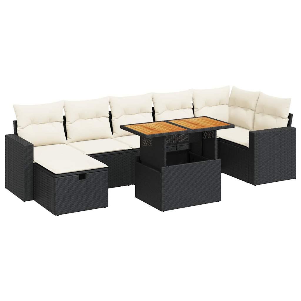 VidaXL Garten sofagarnitur poly-rattan