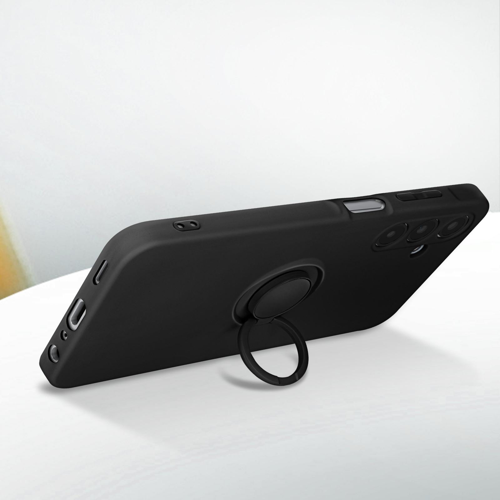 Avizar Ringhülle Samsung A25 5G Schwarz