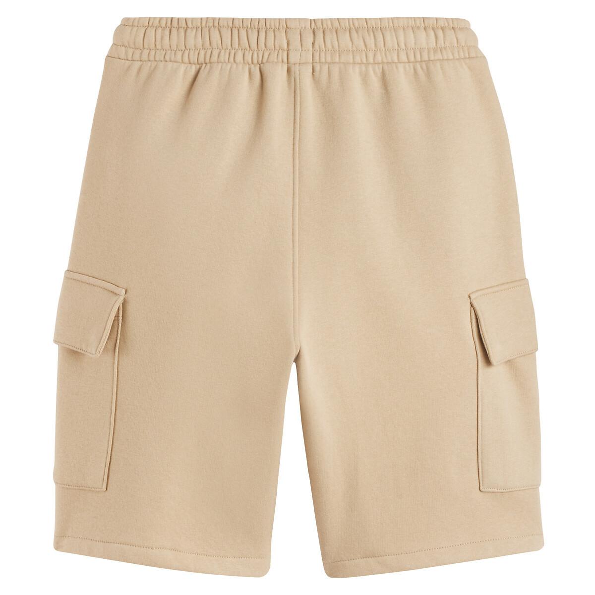 La Redoute Collections Sweatshorts mit Cargotaschen