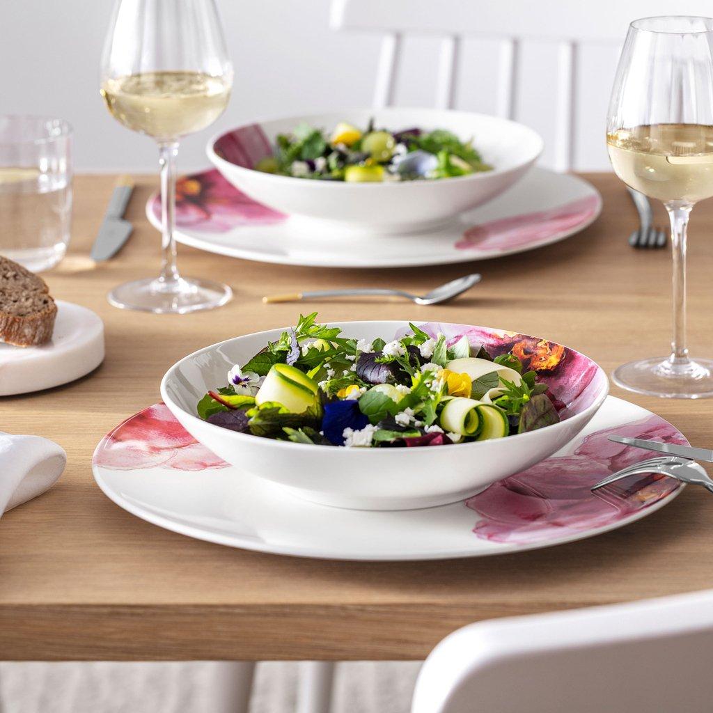 Villeroy&Boch Gourmetteller Coupe Rose Garden
