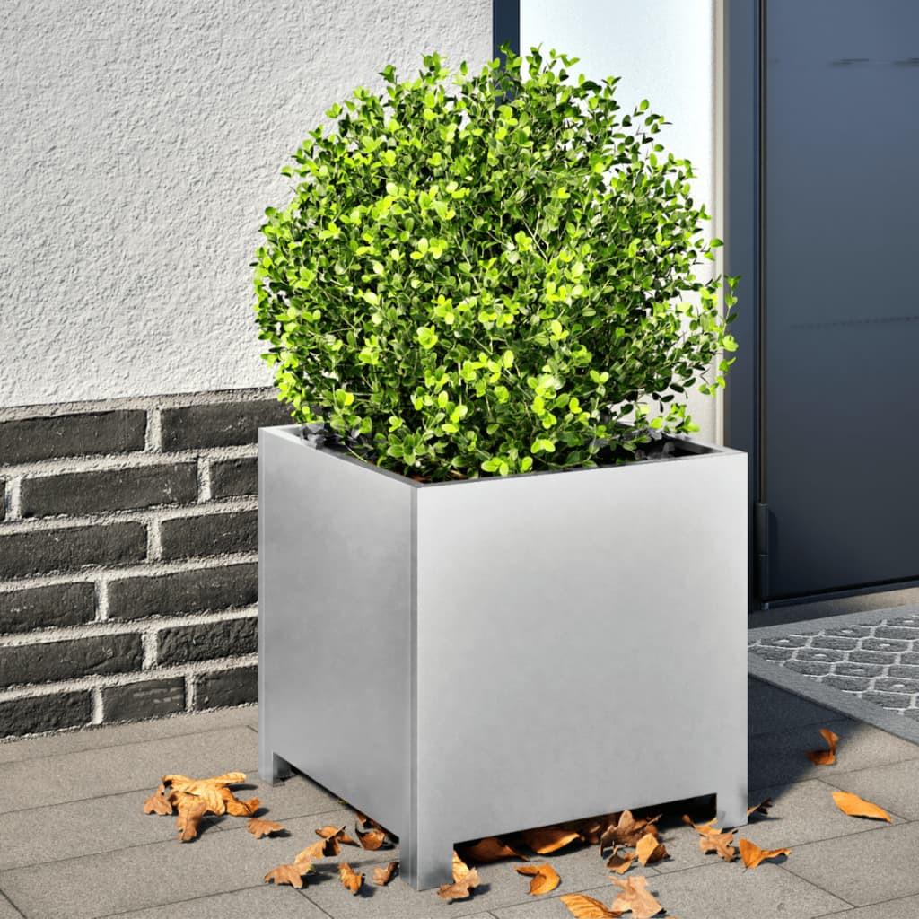 VidaXL Pflanzkübel stahl