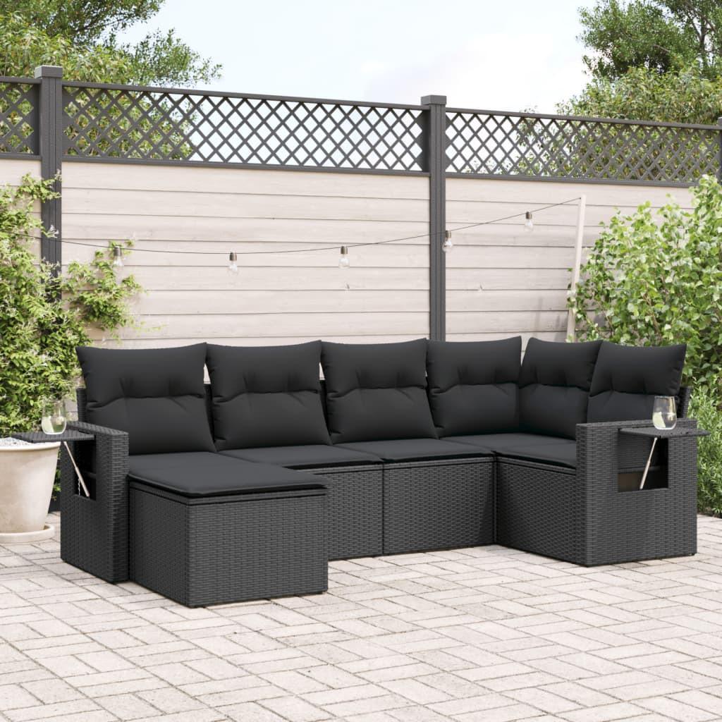 VidaXL Garten sofagarnitur poly-rattan
