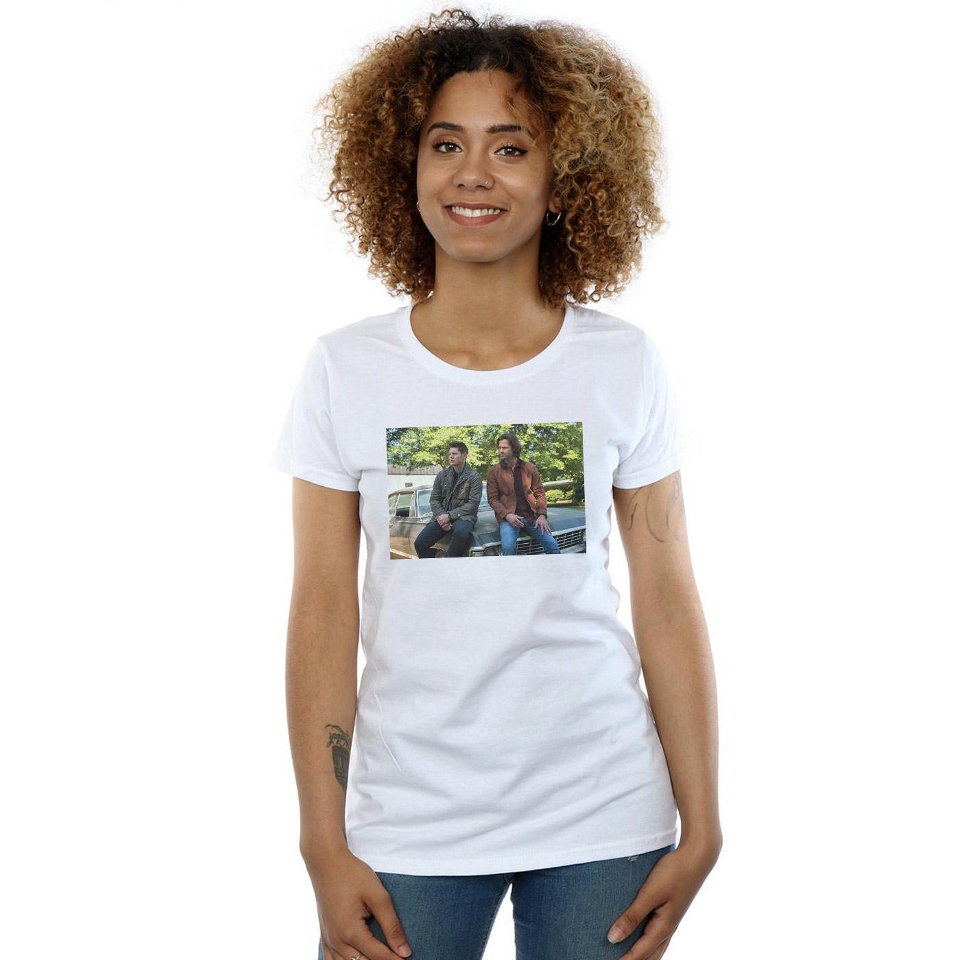Supernatural Impala Brothers bedrucktes T-Shirt