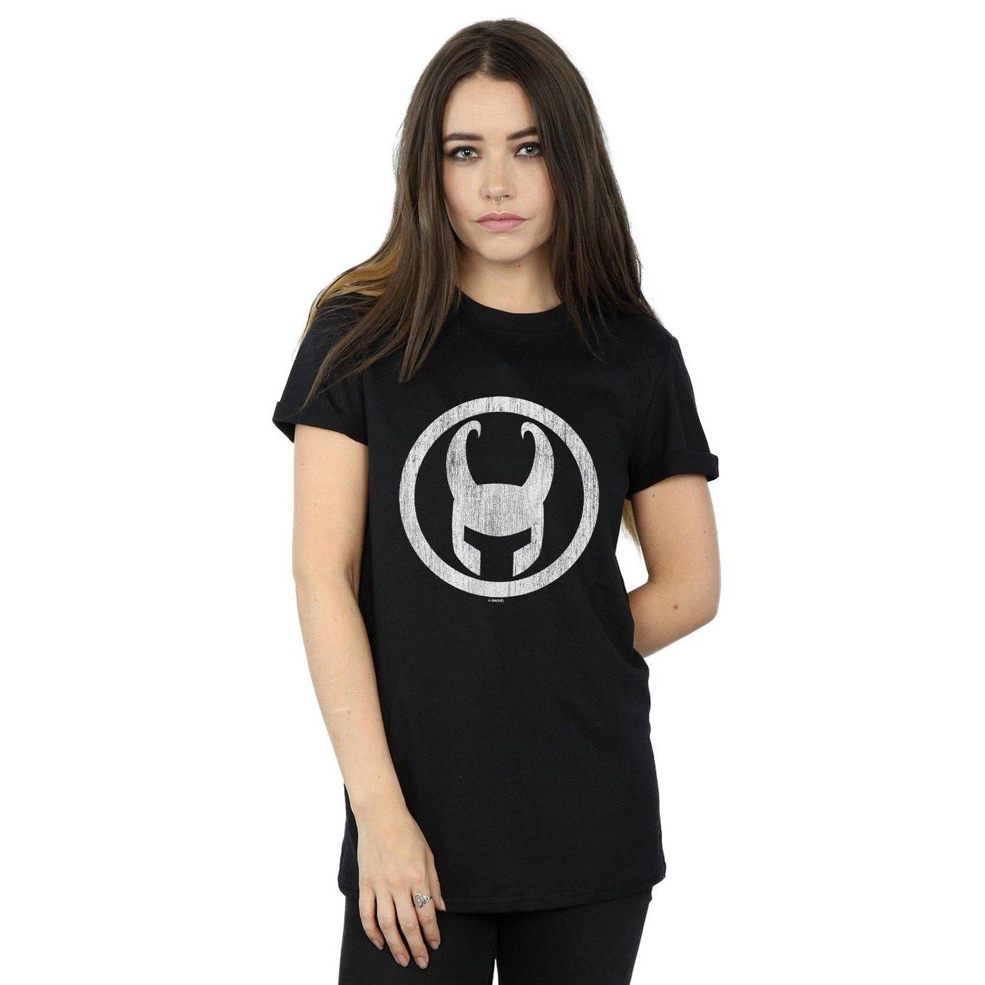 MARVEL Loki Distressed Logo T-Shirt