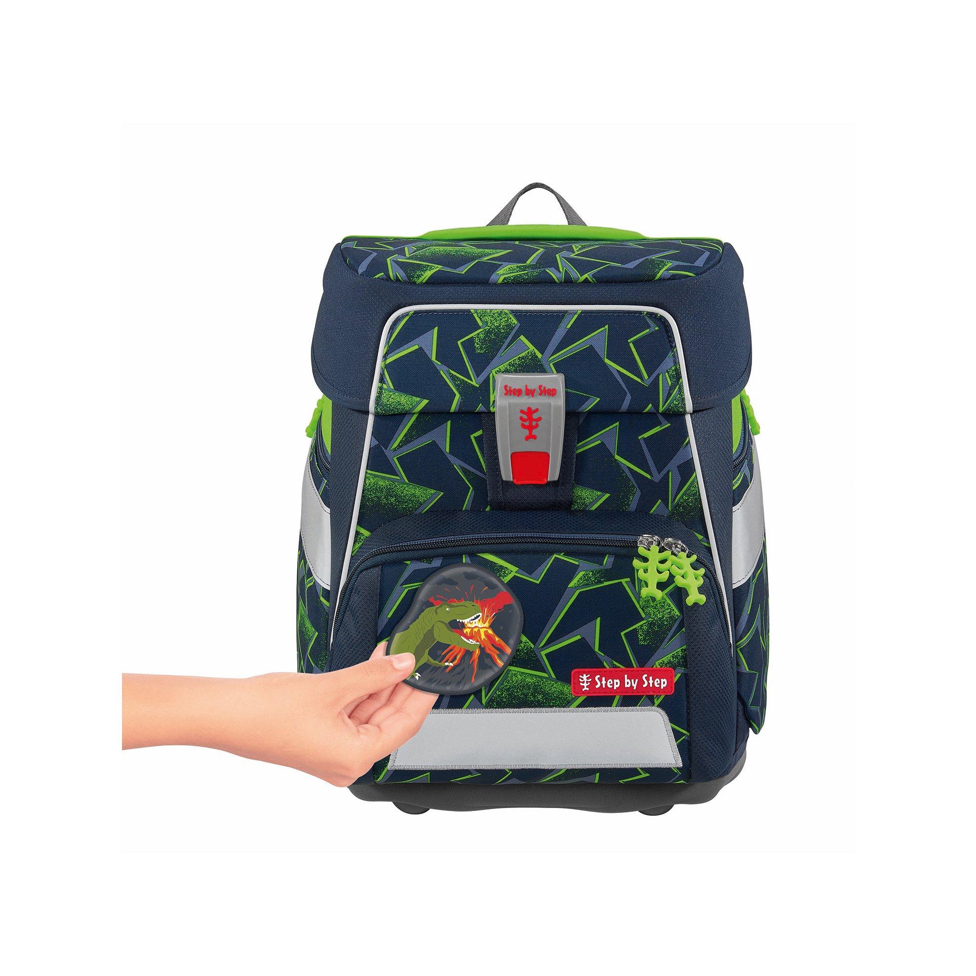 Step by Step Tornister Anhänger Set MAGIC MAGS FLASH, Dino Keno