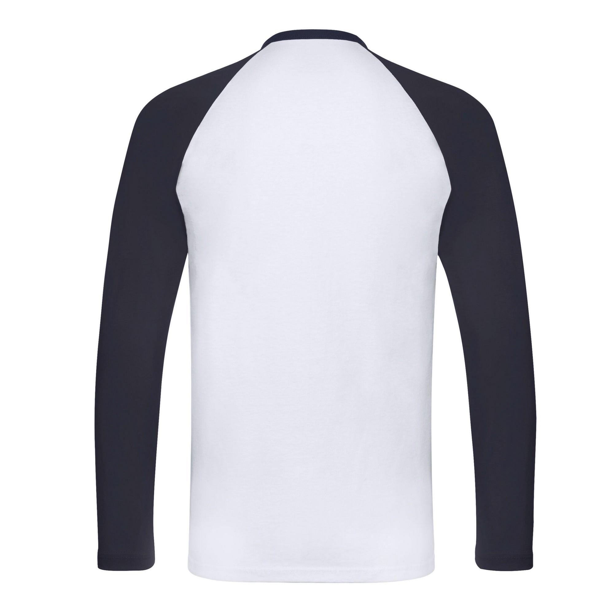 Fruit of the Loom Baseball Langarm T-Shirt