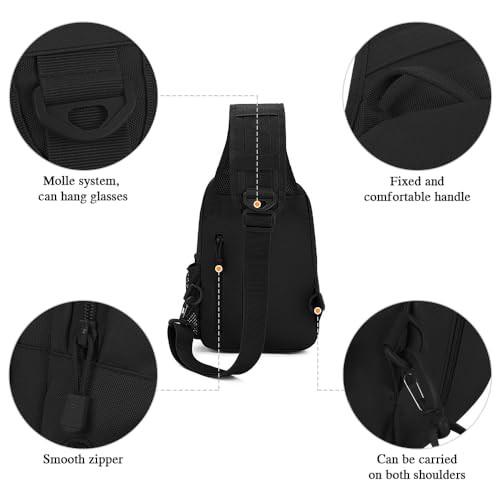 Only-bags.store Tactical Chest Bag Militärische Umhängetasche Tactical Chest Sling Pack Crossbody Bag Tactical Chest Bag Militärische Umhängetasche Tactical Chest Sling Pack Crossbody Bag
