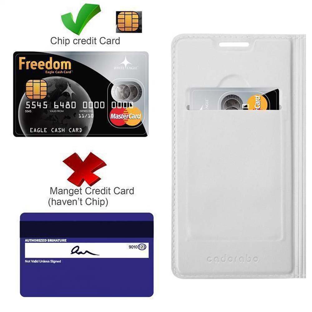 Cadorabo Hülle für Samsung Galaxy S9 Magnetverschluss, Kartenfach