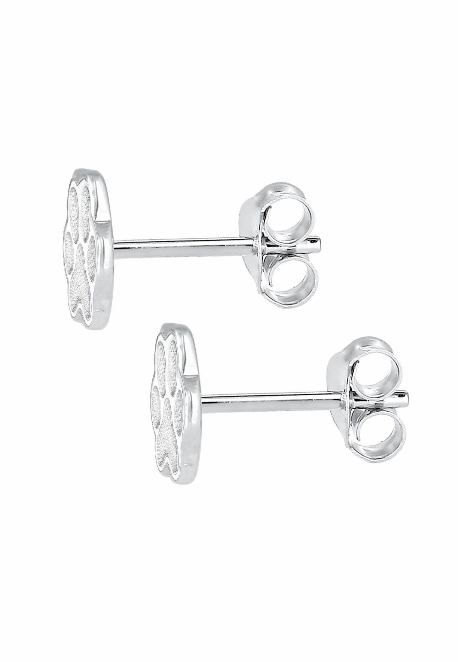 Elli Ohrringe Pfoten Tier Abdruck Hund Katze Filigran