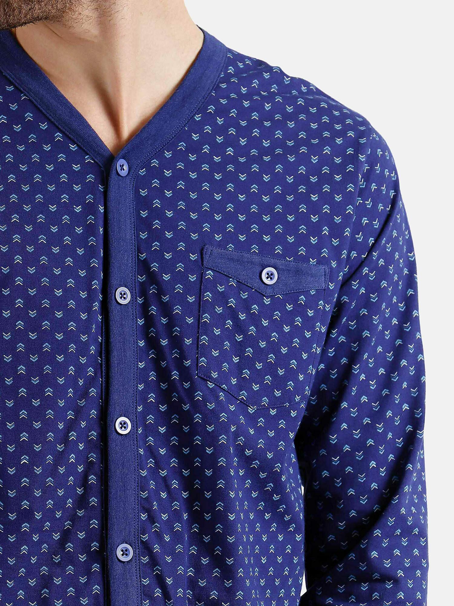 Admas Pyjama Hausanzug Hose und Hemd Spike