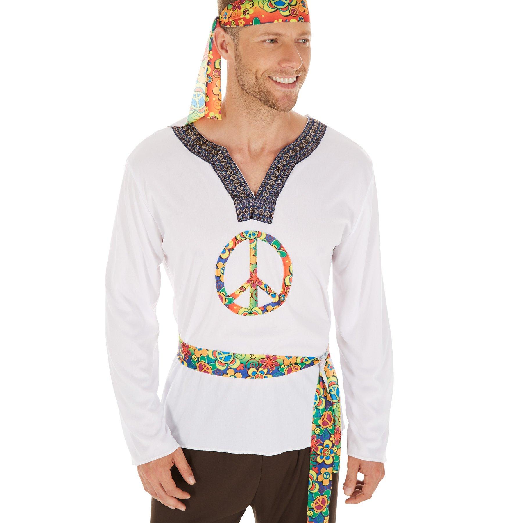 Tectake Herrenkostüm Hippie Jimmy