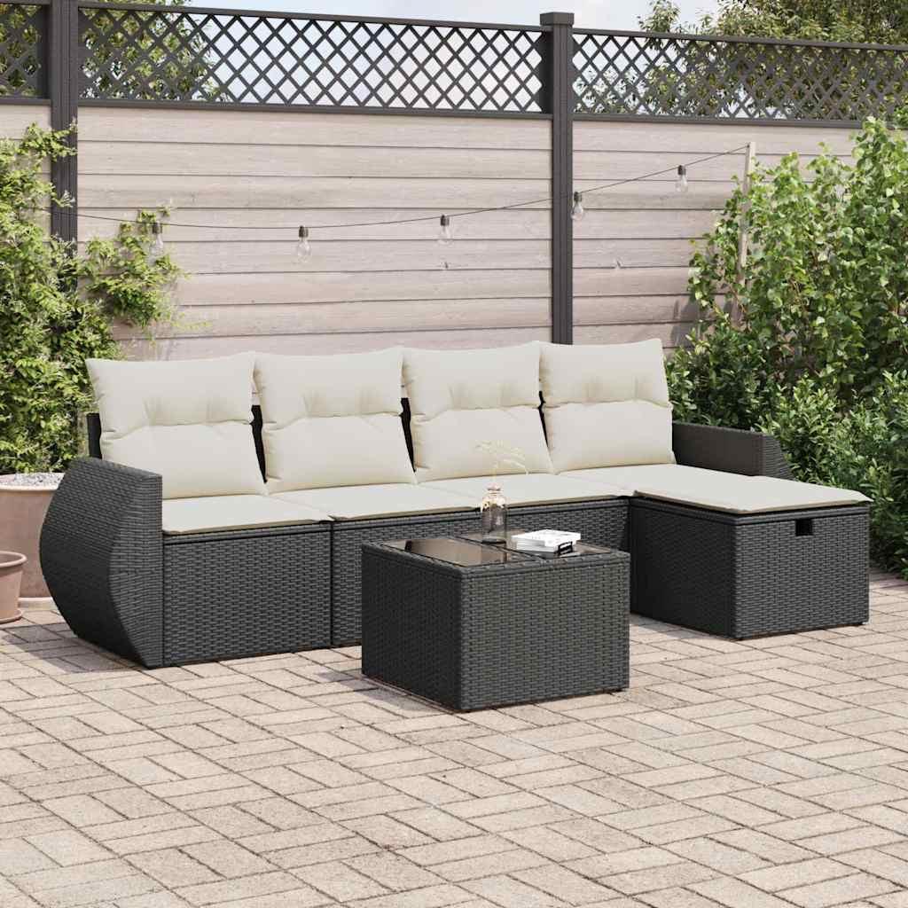 VidaXL Gartensofa set poly-rattan