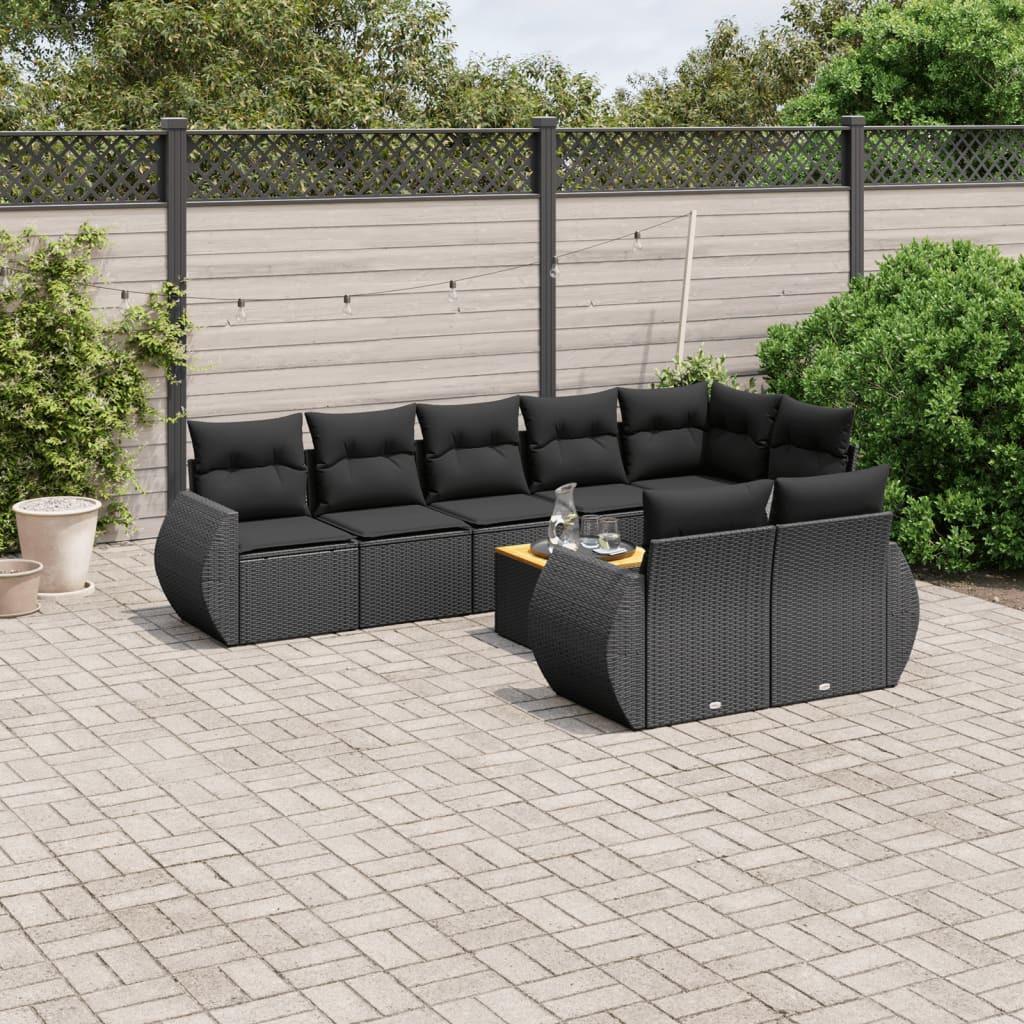VidaXL Garten sofagarnitur poly-rattan