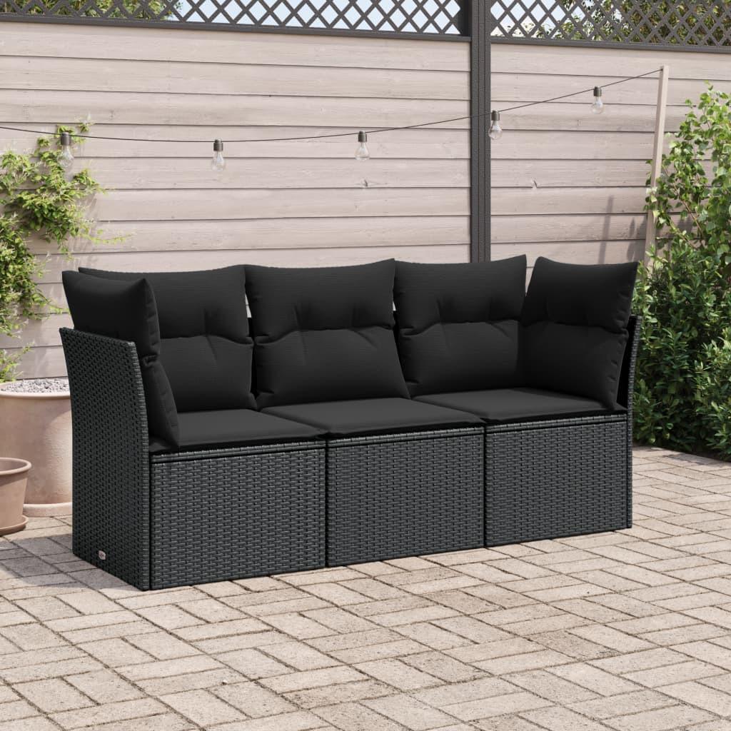VidaXL Garten sofagarnitur poly-rattan