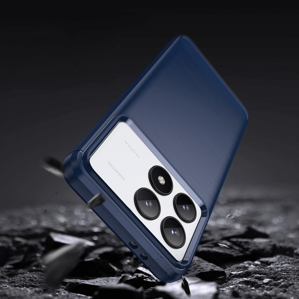 Cover-Discount Xiaomi Poco F6 Pro - Metall Carbon Look Hülle