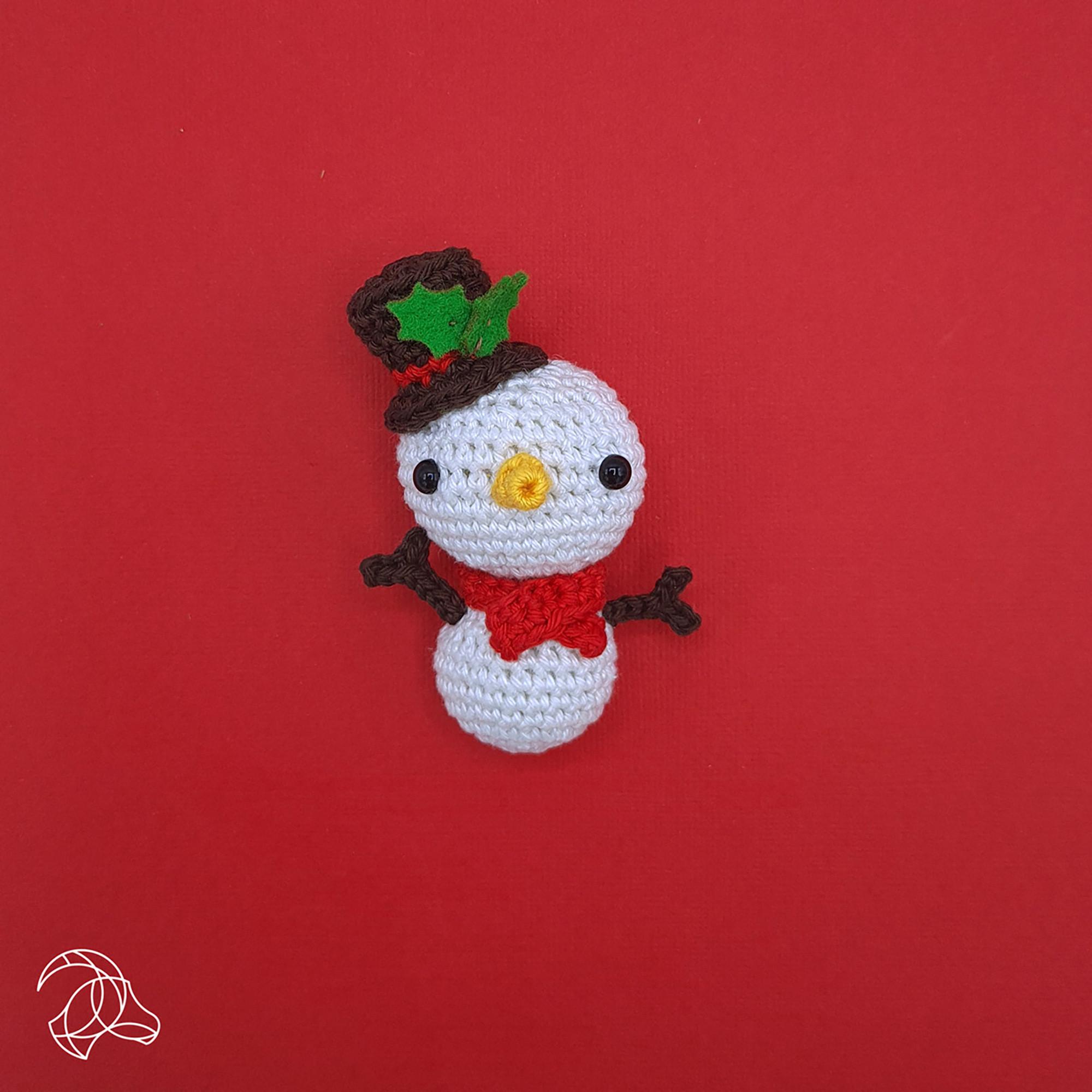 Hardicraft Häkelset Mini Schneemann
