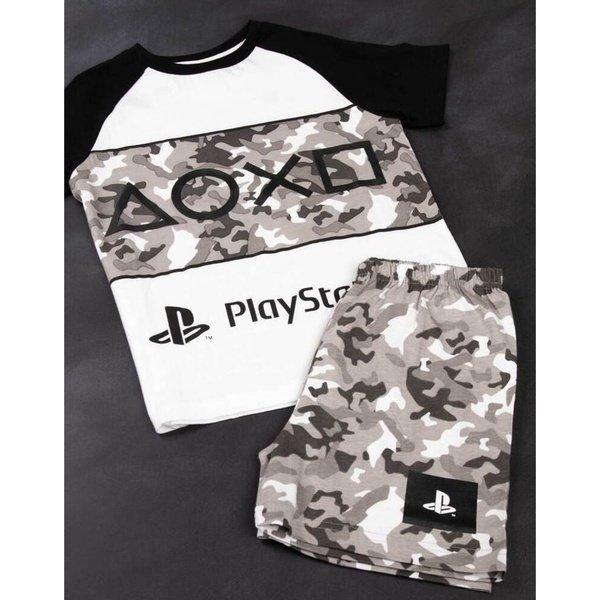 Playstation Gaming Schlafanzug mit Shorts
