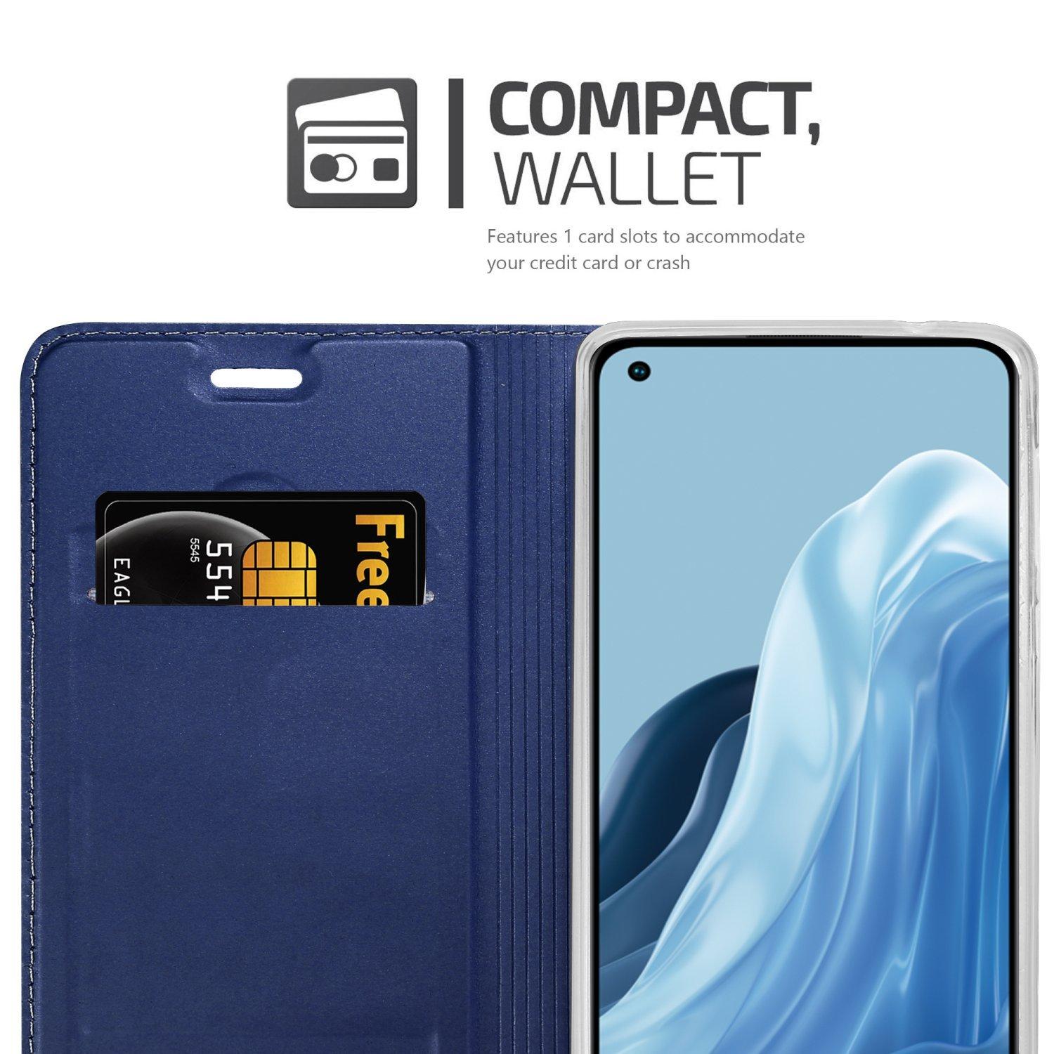 Cadorabo Hülle für Realme 7 5G Magnetverschluss, Kartenfach