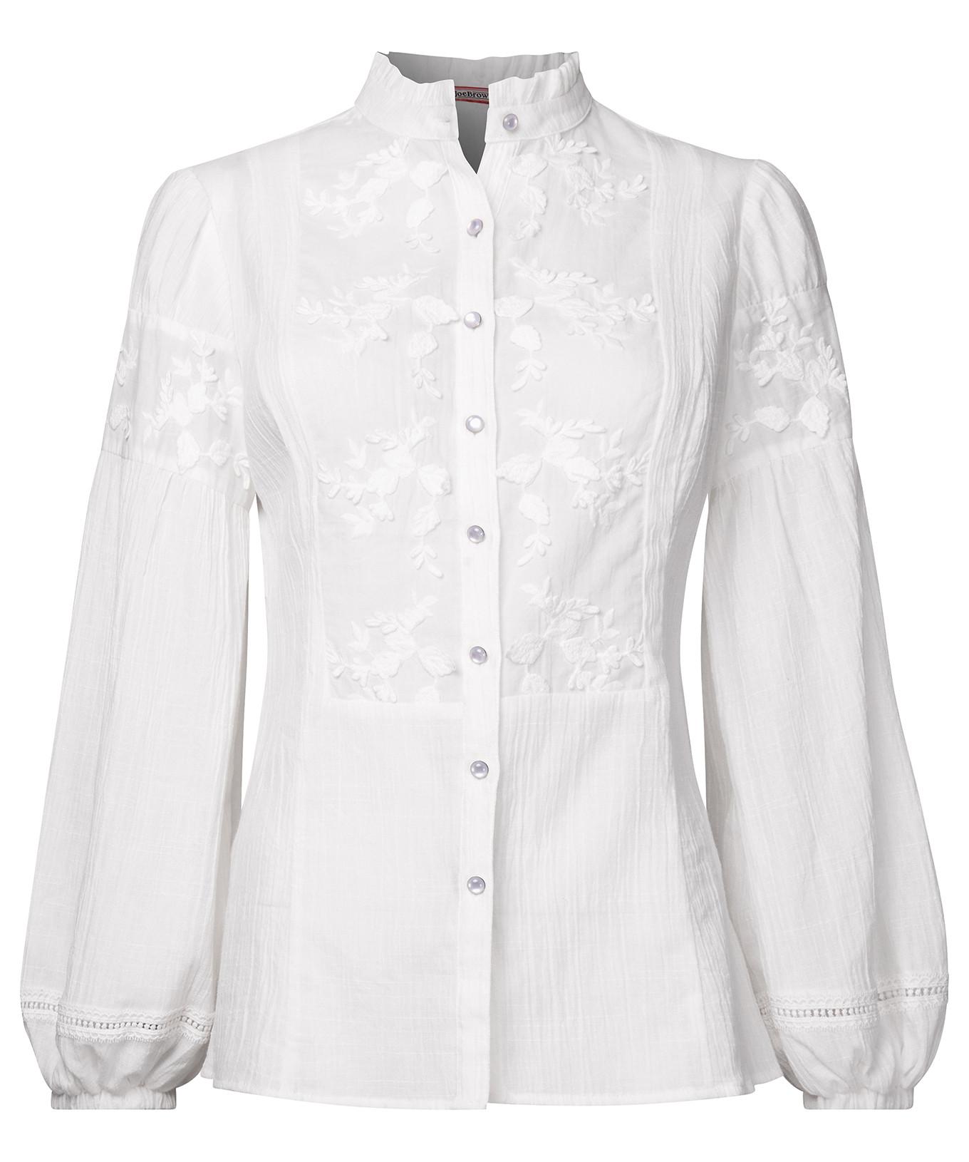 Joe Browns Bluse mit Broderie-Stickerei