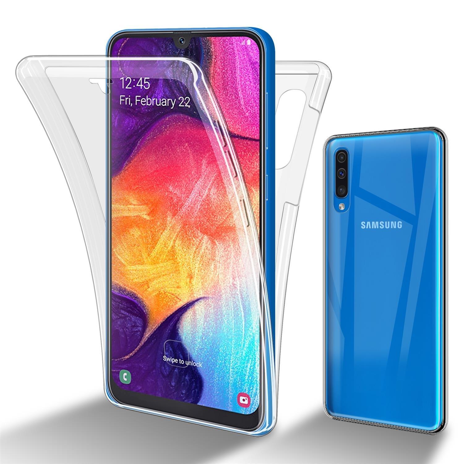 Cadorabo Hülle für Samsung Galaxy A50 4G / A50s / A30s 360° Full Body Front- und Rückenschutz