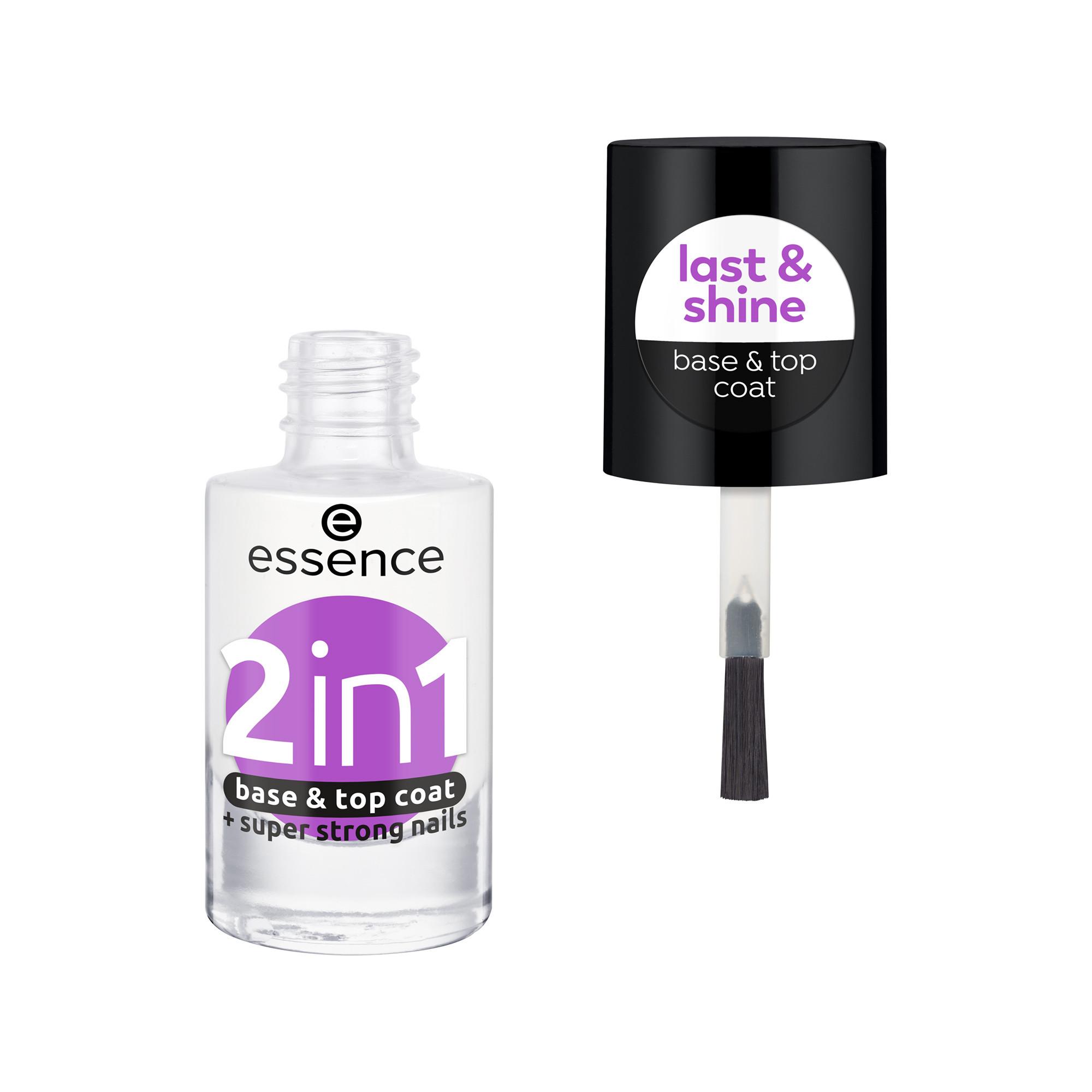 essence 2 in 1 base & top coat