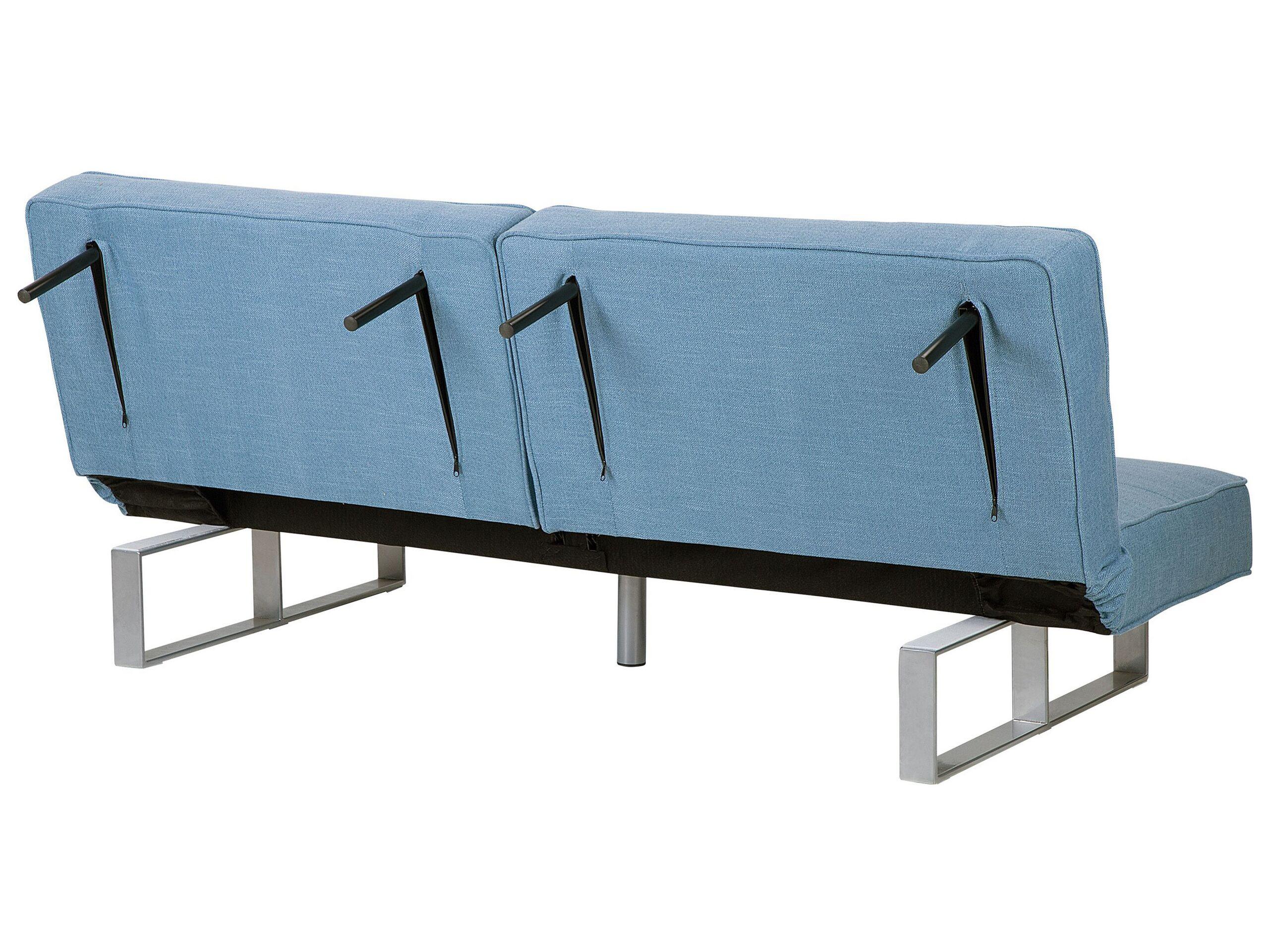 Beliani Schlafsofa aus Polyester Klassisch DUBLIN